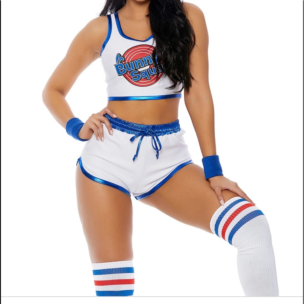 Forplay Blue and White Bunny Squad Set